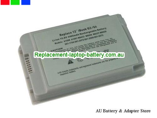 APPLE A1061 Battery 5200mAh 11.1V Grey Li-ion