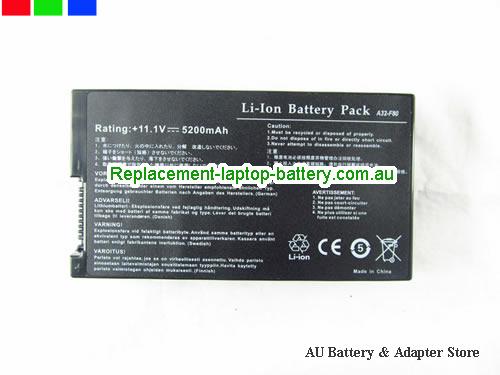 ASUS F50Q Battery 5200mAh 11.1V Black Li-ion