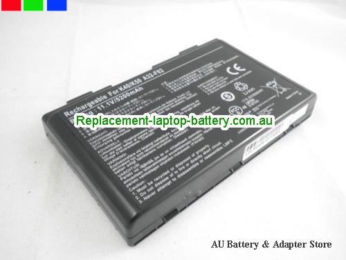ASUS K40IJ Series Battery 5200mAh 11.1V Black Li-ion