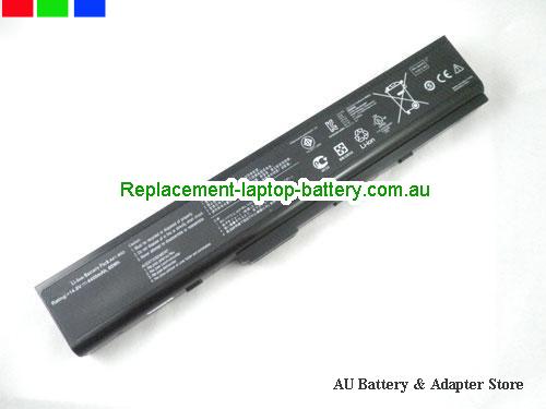 ASUS B53JS0045X Battery 4400mAh 14.8V Black Li-ion