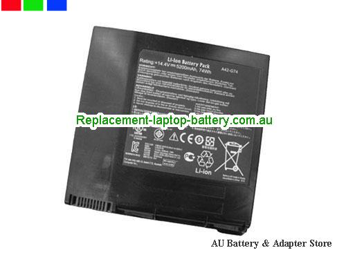 ASUS ICR18650-26F Battery 5200mAh, 74Wh 14.4V Black Li-ion