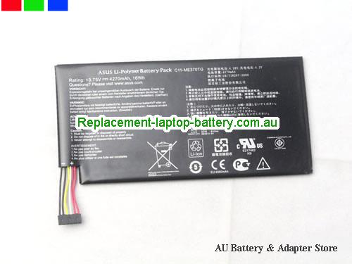 GOOGLE NEXUS 7 Table PC Battery 4270mAh, 16Wh 3.75V Black Li-Polymer