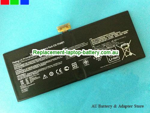 ASUS TF600T Battery 6760mAh, 25Wh  3.7V Balck Li-Polymer