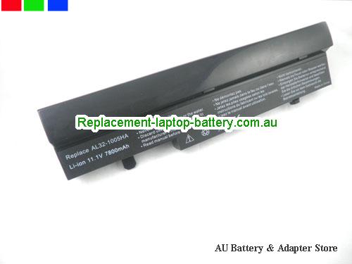 ASUS Eee PC 1005PR Battery 6600mAh 10.8V Black Li-ion