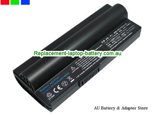 ASUS Eee PC 12G Battery 6600mAh 7.4V Black Li-ion