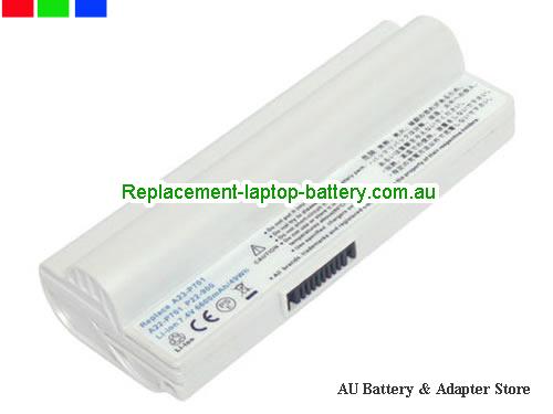 ASUS Eee PC 12G Battery 6600mAh 7.4V White Li-ion