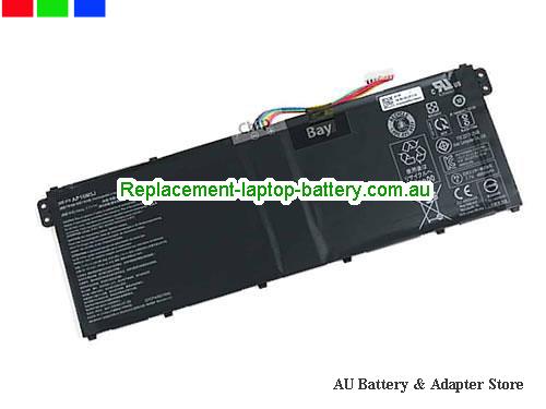 ACER Chromebook Spin 11 R751T Battery 4810mAh, 37Wh 7.7V Black Li-Polymer