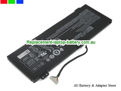 ACER ASPIRE 7 A715-74G-75QA Battery 3815mAh, 58.75Wh  15.4V Black Li-Polymer