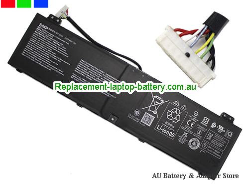 ACER Swift X SFX14-71G-7591 Battery 4930mAh, 76Wh 15.48V Black Li-Polymer