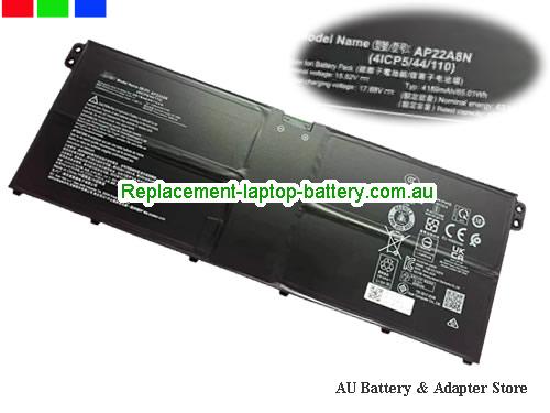 ACER Swift GO SFG14-72-59CN Battery 4189mAh, 65.01Wh 15.52V Black Li-Polymer