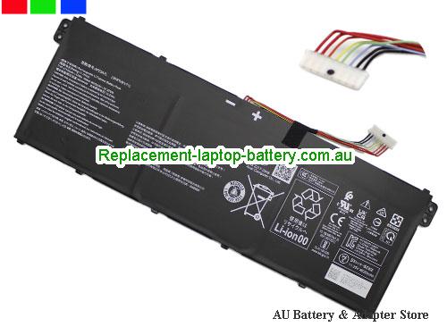 ACER ASPIRE 15 A15-41M-R00C Battery 4700mAh, 53Wh  11.25V Black Li-Polymer