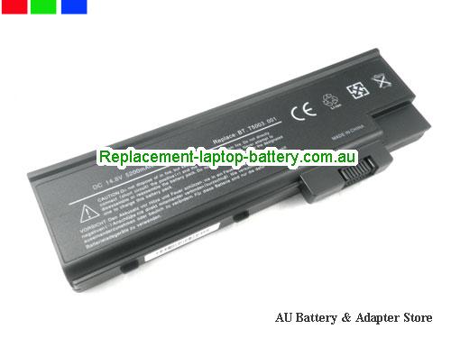 ACER Extensa 3001WLM Battery 4400mAh 14.8V Black Li-ion
