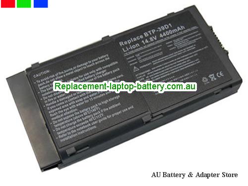 ACER MS2110 Battery 3920mAh 14.8V Black Li-ion