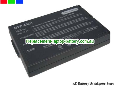 ACER BTP-43D1 Battery 4400mAh, 65Wh  14.8V Black Li-ion