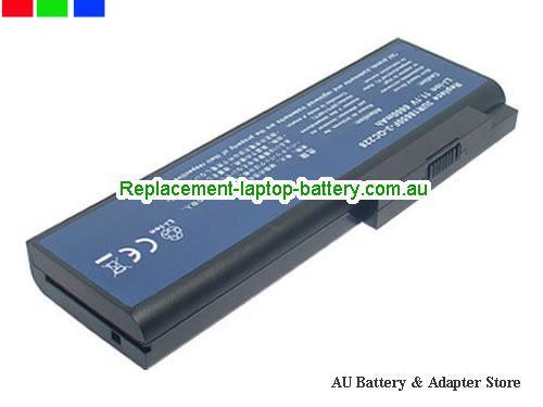 ACER Ferrari 5005WLHi Battery 6600mAh 11.1V Black Li-ion