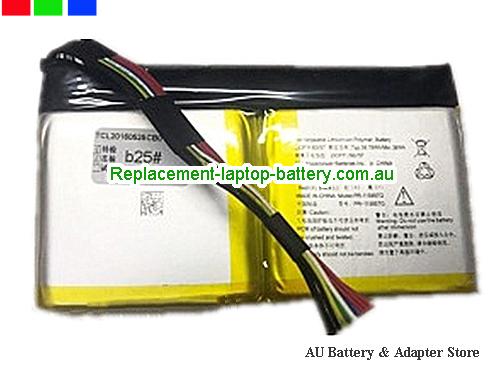 ACER PR-115759G Battery 5100mAh, 38.76Wh 7.6V Sliver Li-Polymer