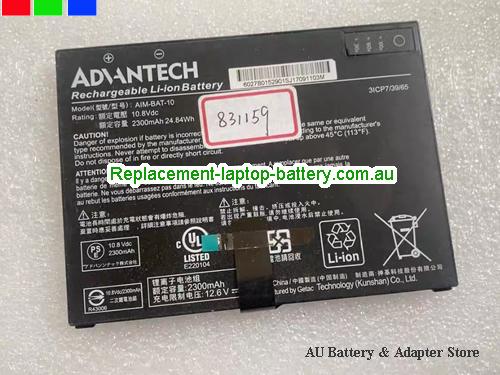 ADVANTECH AIM-BAT-10 Battery 2300mAh, 24.84Wh 10.8V Black Li-ion