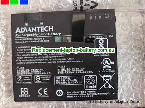 ADVANTECH AIM8 Battery 4900mAh, 18.62Wh  3.8V Black Li-ion