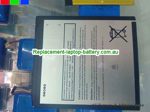 AMAZON Kindle FireHD8 PR53DC Battery 4750mAh, 18.05Wh 3.8V Sliver Li-ion