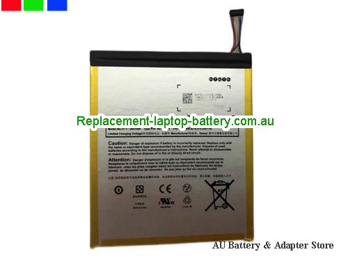 AMAZON Fire HD 10.1 SR87CV 2015 5th Gen Battery 3830mAh, 14.2Wh 3.7V Sliver Li-Polymer