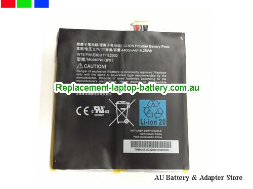 AMAZON D3555A2L Battery 4400mAh, 16.28Wh  3.7V Black Li-Polymer