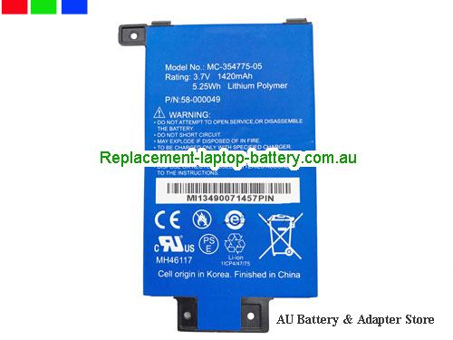 AMAZON Kindle Paperwhite2 Battery 1420mAh, 5.25Wh 3.7V Blue Li-Polymer