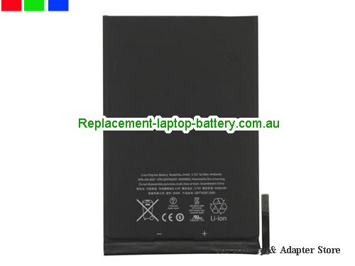 APPLE MD540LL/A Battery 4440mAh, 16.5Wh  3.72V Black Li-Polymer