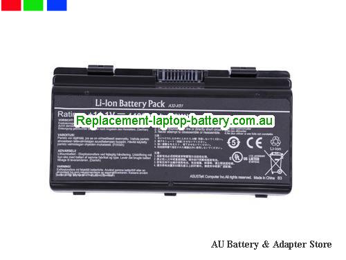 ASUS X53KE Battery 4400mAh, 46Wh 11.1V Black Li-ion