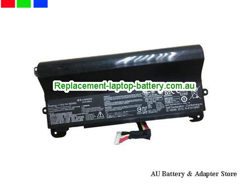 ASUS ROG G752VS-GC054T Battery 5800mAh, 90Wh  15V Black Li-ion