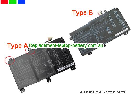 ASUS TUF Gaming A17 FA706II-H7085 Battery 4210mAh, 48Wh  11.4V Black Li-Polymer