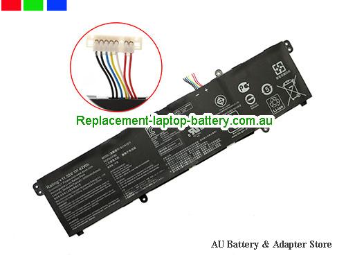ASUS VivoBook Flip 14 TP470EZ-EC020T Battery 3640mAh, 42Wh 11.55V Black Li-Polymer