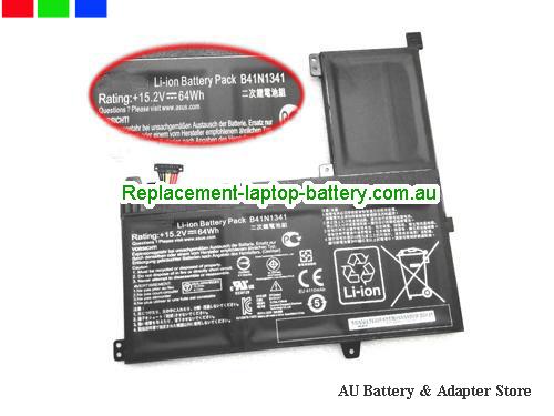 Australia ASUS B41N1341 Battery for Q502L Q502LA Series Laptop AU ASUS B41N1341 Battery for Q502L Q502LA Series Laptop