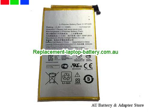 ASUS Z170C 1C Battery 3450mAh, 13Wh 3.8V Black Li-ion