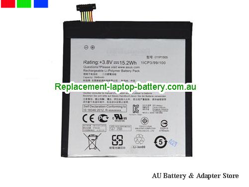 ASUS 0B200-01790000 Battery 15.2Wh 3.8V Sliver Li-ion
