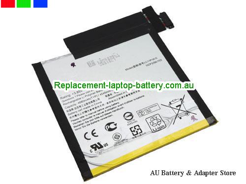 ASUS ZenPad Z8s Battery 4680mAh, 18Wh 3.85V Black Li-Polymer