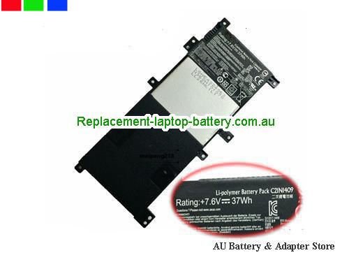ASUS X455LB-3C Battery 4800mAh, 37Wh 7.6V Black Li-Polymer