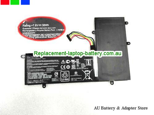 ASUS C201PA_C-2A Battery 4840mAh, 38Wh 7.6V Black Li-Polymer