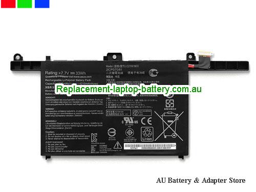 ASUS ExpertBook B9 B9450FA-XV77 Battery 4210mAh, 33Wh  7.7V  Li-Polymer