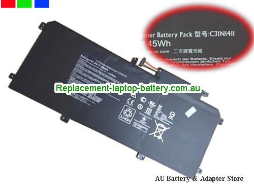 ASUS ZenBook UX305CA-FC094T Battery 3900mAh, 45Wh 11.4V Black Li-ion