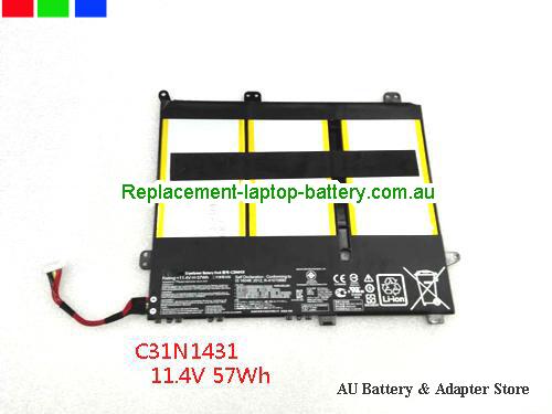 ASUS EEEBOOK E403SA-US21 Battery 4840mAh, 57Wh 11.4V Black Li-ion