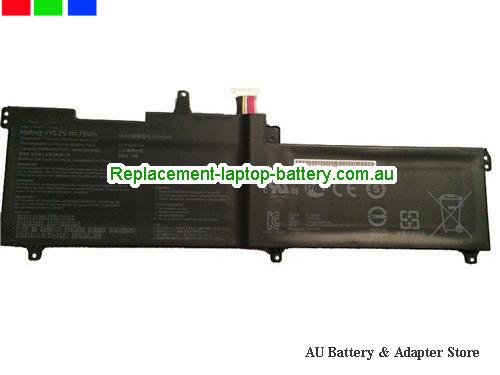 ASUS ROG Strix GL702ZC-GC178T Battery 5000mAh, 76Wh 15.2V Black Li-ion