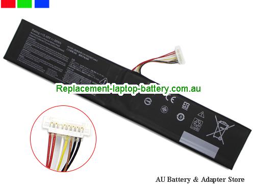 ASUS Gaming ROG Ally RC71L Battery 5160mAh, 80Wh  15.48V Black Li-Polymer