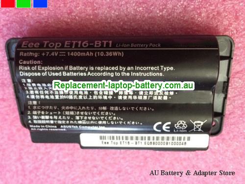 ASUS ET1603 Battery 1400mAh, 10.36Wh 7.4V Black Li-ion