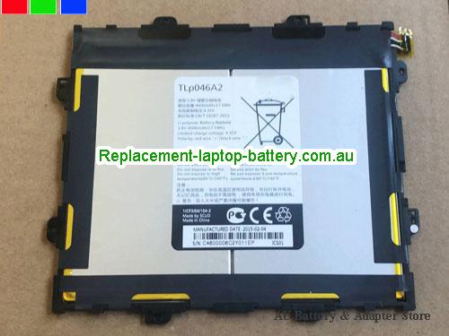 ALCATEL One Touch POP 10 Battery 4600mAh, 17.5Wh  3.8V Black Li-Polymer