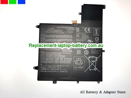 ASUS ZenBook Flip S UX370UA-C4016T Battery 5070mAh, 39Wh 7.7V Black Li-Polymer