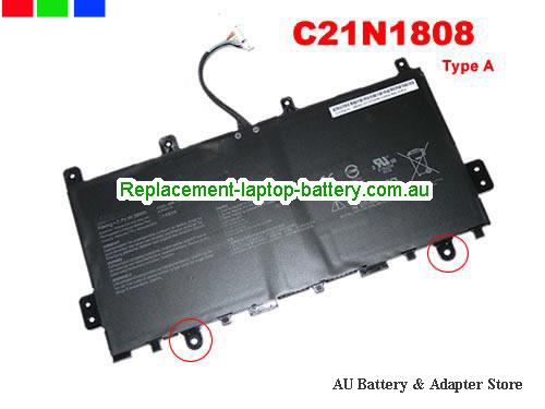 ASUS C523NA-A20105 Battery 4940mAh, 39Wh  7.7V Black Li-Polymer