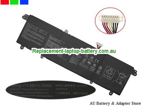ASUS ZenBook UX392FA-AB021T Battery 4330mAh, 50Wh 11.55V Black Li-Polymer