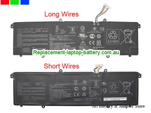 ASUS VivoBook S14 S433FA-WPC1202T Battery 4335mAh, 50Wh 11.55V Black Li-Polymer