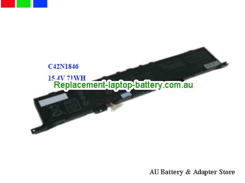 ASUS UX581 Battery 4614mAh, 71Wh 15.4V Black Li-Polymer