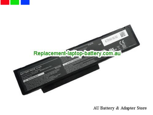 BENQ JoyBook R43 series Battery 4800mAh 11.1V Black Li-ion